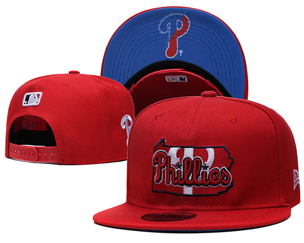 Philadelphia Phillies Stitched Snapback Hats 005